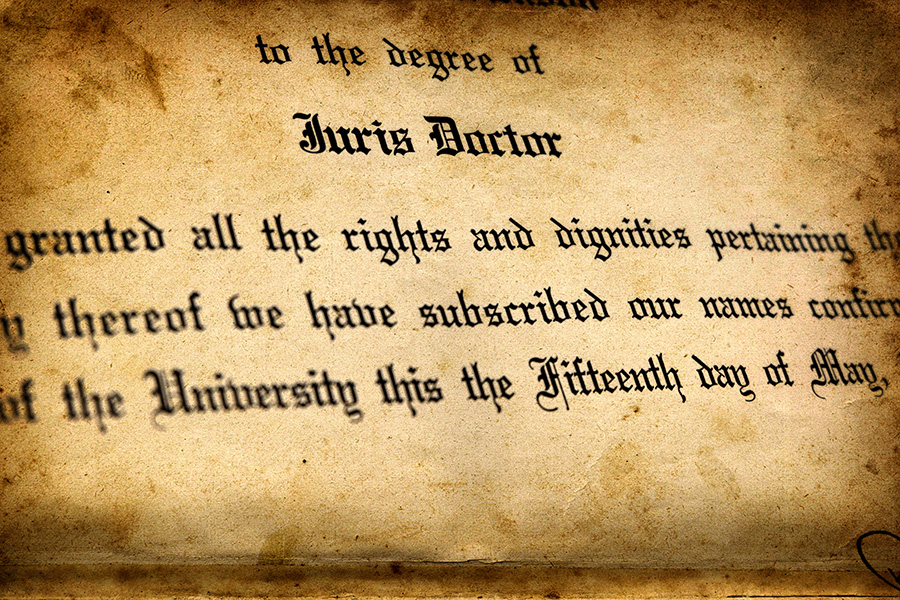 Juris Doctor Degree Law School Higher Education Lawyer
